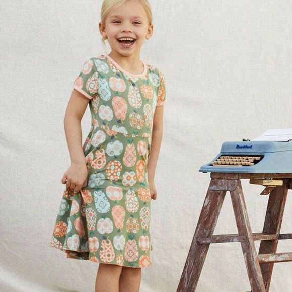 Matilda Jane Other - NWT Girl's 6 Matilda Jane CeCe Dress Apple Print